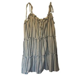 HYFVE Striped Adjustable Straps Dress